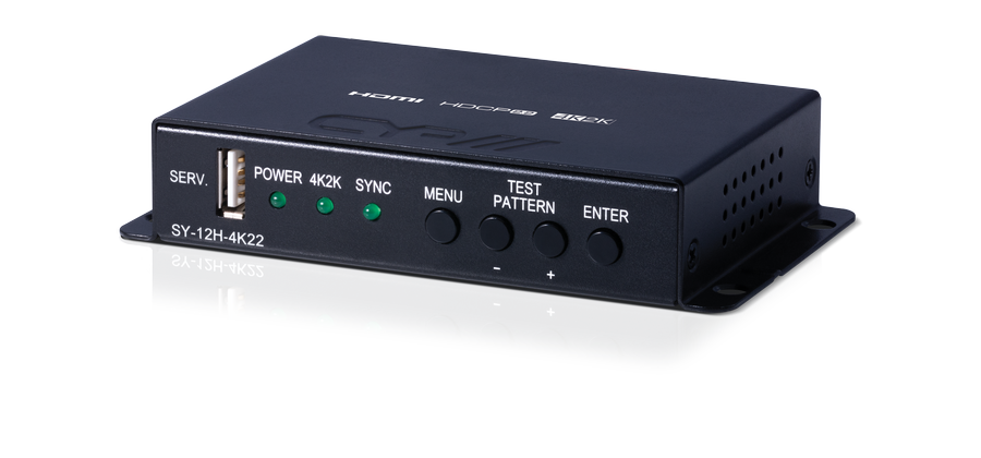 CYP Europe VideoScaler UHD,4K/ HDMI2.0, HDCP2.2 HDMI auf 2 x HDMI SY-12H-4K22